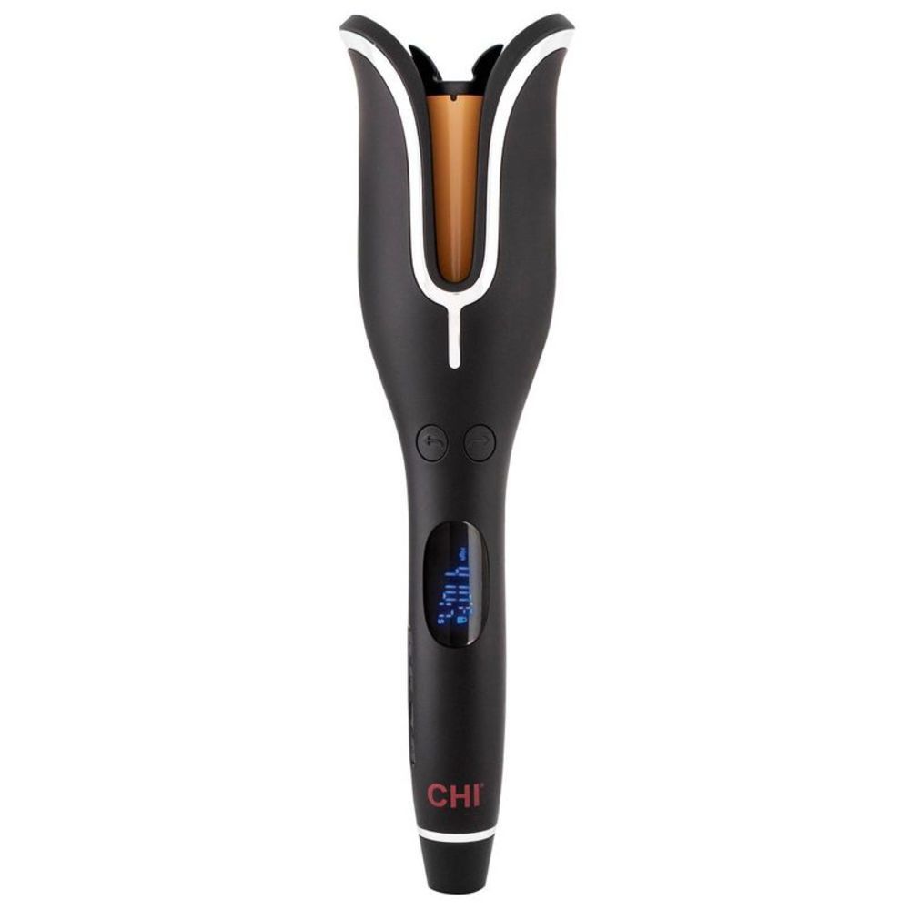 CHI Spin & Curl Ceramic Rotating Curler - Onyx Black - Open Box